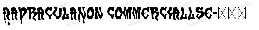 AaDraculaNon commerciallse字体转换